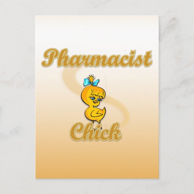 Postal Farmacéutico Chick (Anverso)