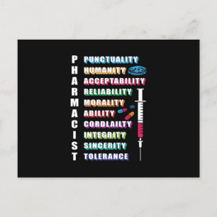 Postal Farmacéutico Citando Farmacéuticos Farmacéuticos