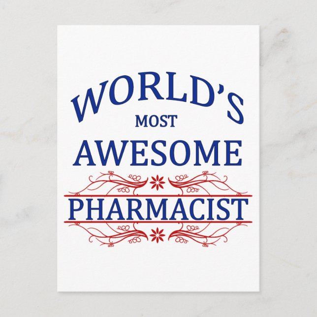 Postal Farmacéutico más increíble del mundo (Anverso)