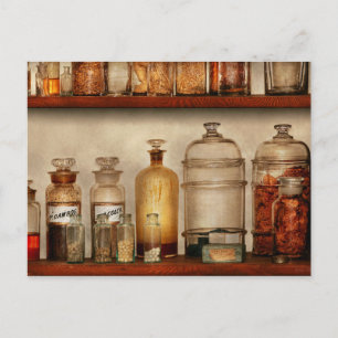 Postal Farmacia - curiosidades de la farmacia
