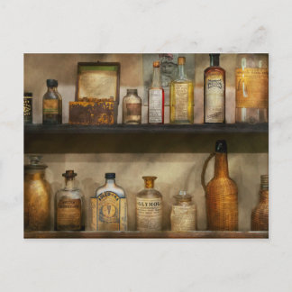 Postal Farmacia - Medicina del pasado