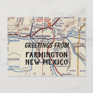 Postal Farmington Nuevo México