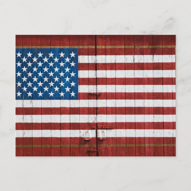 Postal Farms | American Flag Barn Mural (Anverso)