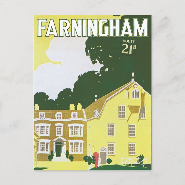 Postal Farningham (Anverso)
