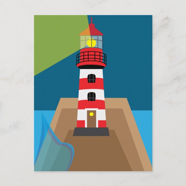 Postal Faro (Anverso)