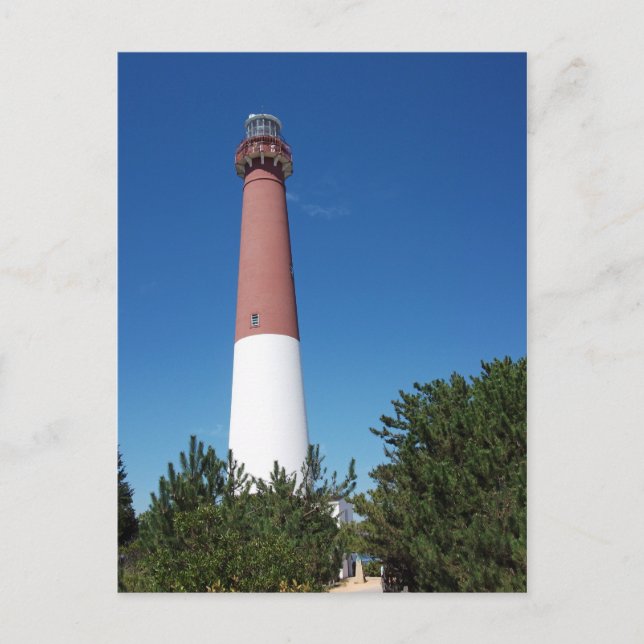 Postal Faro Barnegat Old Barney (Anverso)