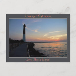 Postal Faro Barnegat Sunset