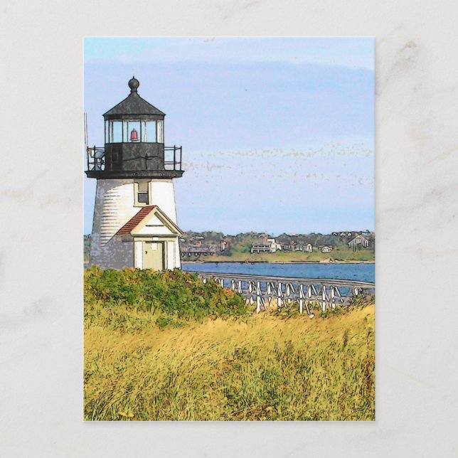 Postal Faro Brant Point 2 - VINTAGE LOOK (Anverso)