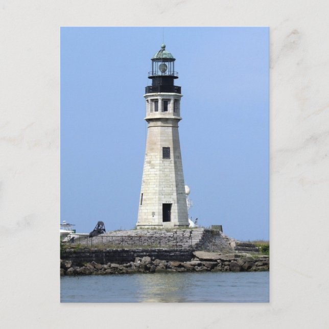 Postal Faro - Búfalo, Nueva York (Anverso)