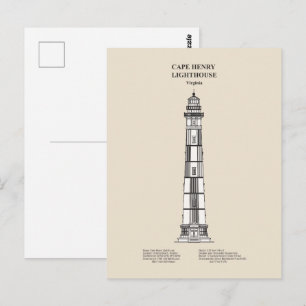Postal Faro Cape Henry - Virginia - SBD