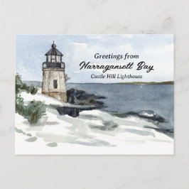 Postal Faro Castle Hill Narragansett Bay Newport RI