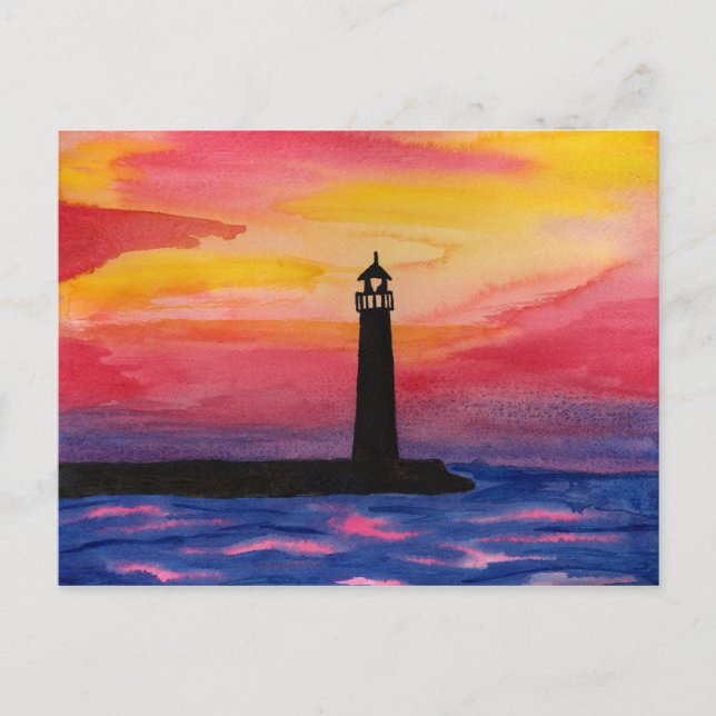 Postal Faro, condado de Door, WI (Anverso)