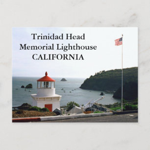 Postal Faro conmemorativo de la cabeza de Trinidad, Calif
