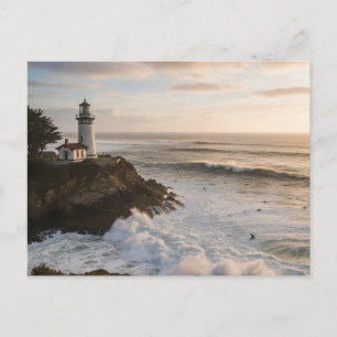 Postal Faro conmemorativo Mark Abbott de Santa Cruz CA