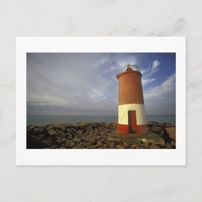 Postal Faro, costa de Yerba, Túnez (Anverso)