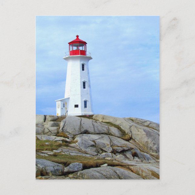 Postal Faro, Cove de Peggy, NS (Anverso)