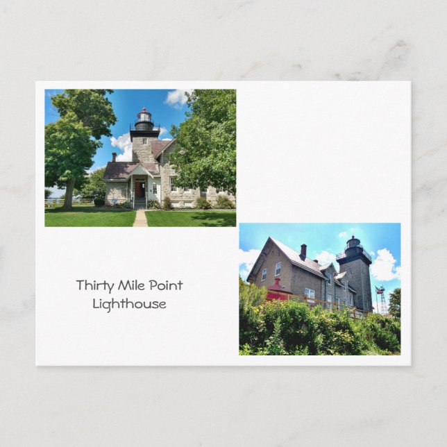 Postal Faro de 30 millas (Anverso)