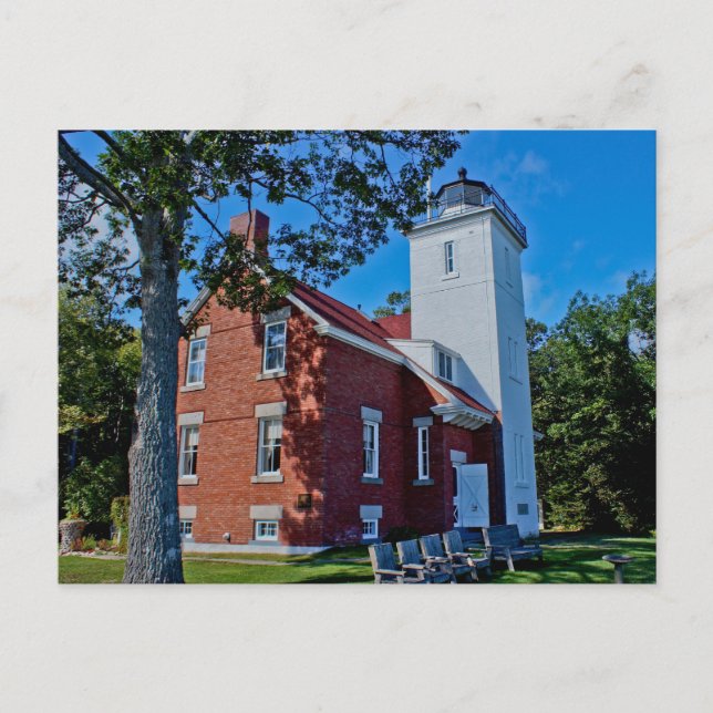 Postal Faro de 40 millas (Anverso)