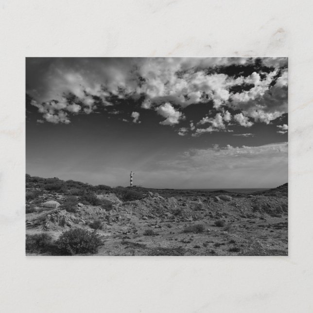 Postal Faro de Abona, Tenerife (Anverso)