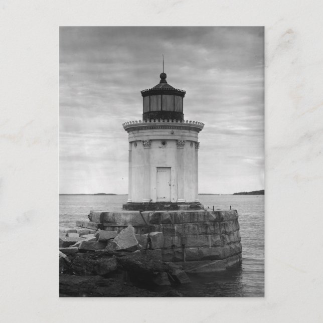 Postal Faro de aguas residuales de Portland (Anverso)