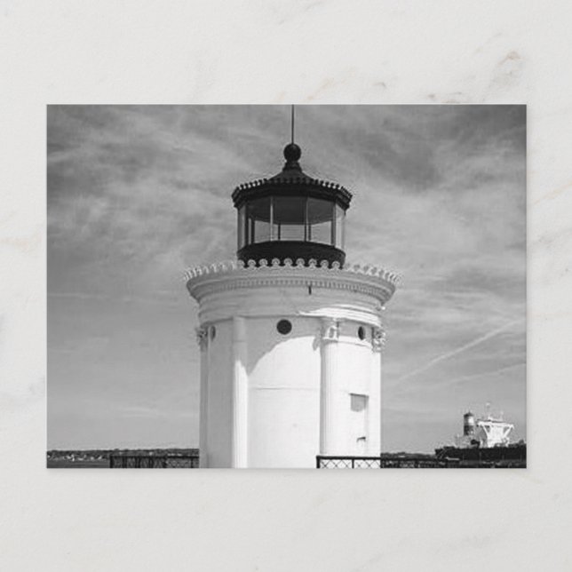 Postal Faro de aguas residuales de Portland (Anverso)