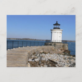 Postal Faro de aguas residuales de Portland_New England