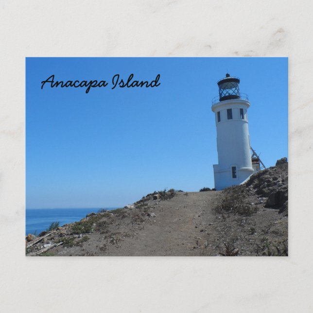 Postal Faro de Anacapa (Anverso)