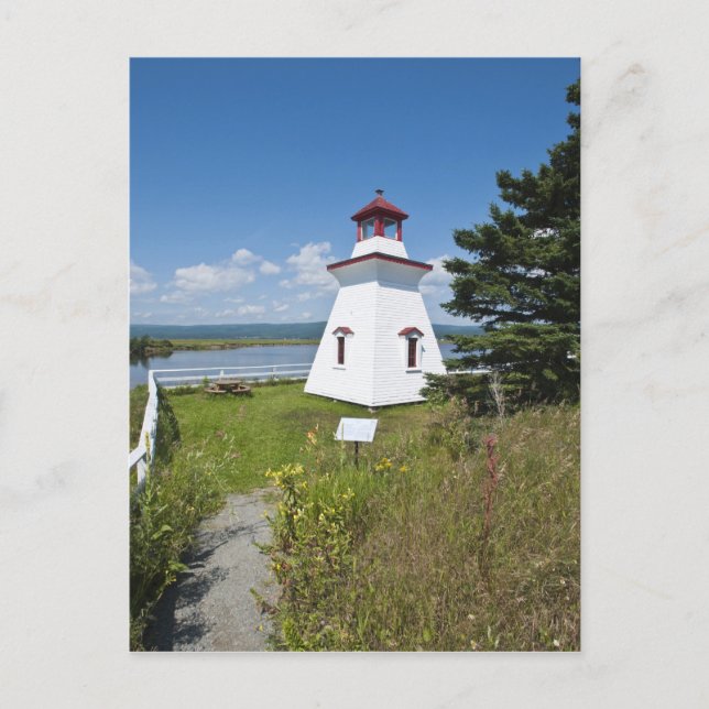 Postal Faro de Anderson Hallow en Riverside-Albert, (Anverso)