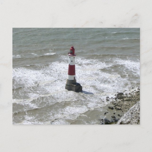 Postal Faro de Beach Head, East Sussex (Anverso)