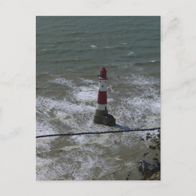 Postal Faro de Beach Head, East Sussex. (Anverso)
