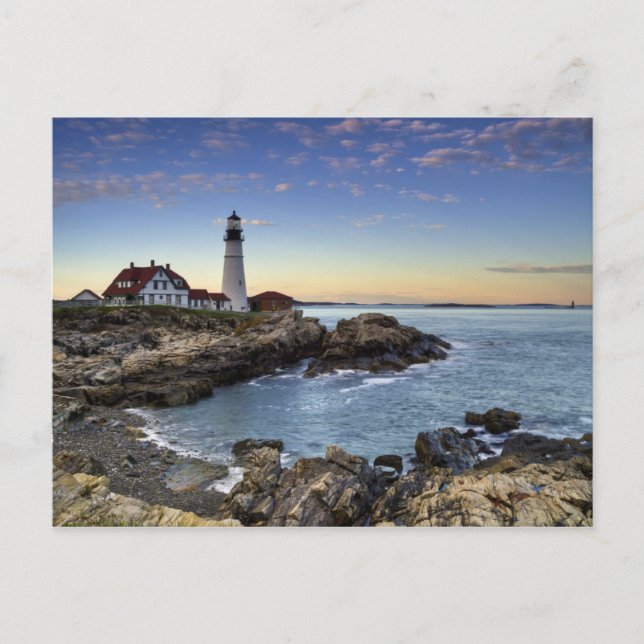 Postal Faro de cabeza de Portland (Anverso)
