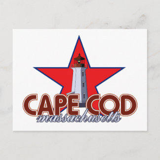Postal Faro de Cape Cod