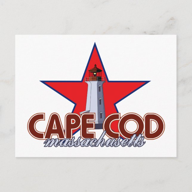 Postal Faro de Cape Cod (Anverso)