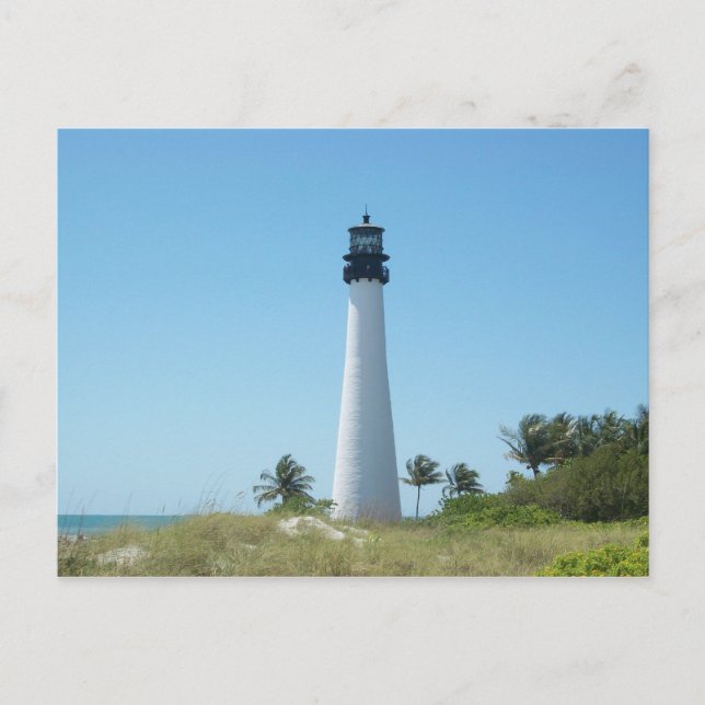 Postal Faro de Cape Florida (Anverso)