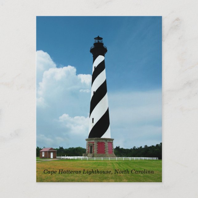 Postal Faro de Cape Hatteras - Bancos Exteriores (Anverso)