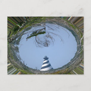 Postal Faro de Cape Hatteras de la serie Wetlands