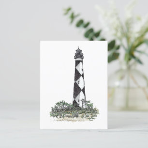 Postal Faro de Cape Lookout