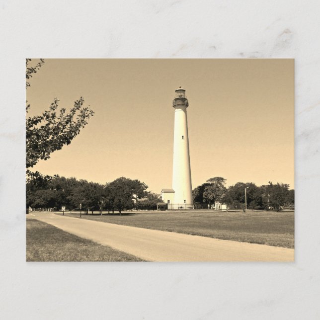 Postal Faro de Cape May (Anverso)