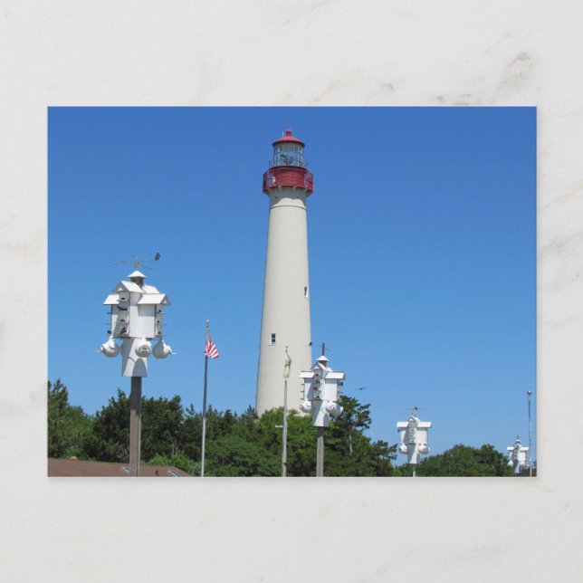 Postal Faro de Cape May (Anverso)