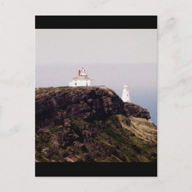 Postal Faro de Cape Spear (Anverso)
