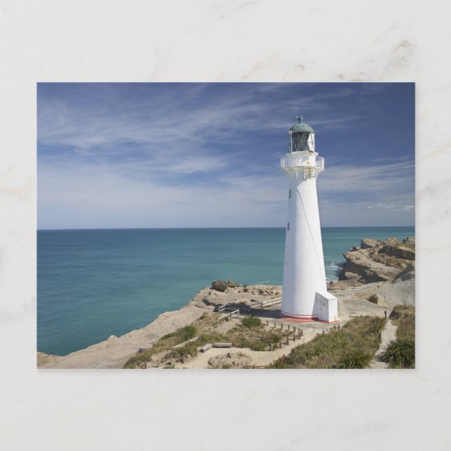 Postal Faro de Castle Point, Castlepoint, Wairarapa, (Anverso)