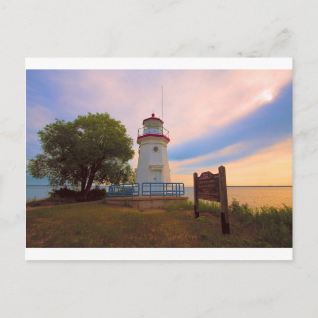 Postal Faro de Cheboygan #6569 (Anverso)
