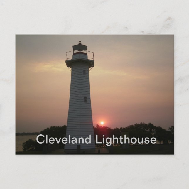 Postal Faro de Cleveland (Anverso)