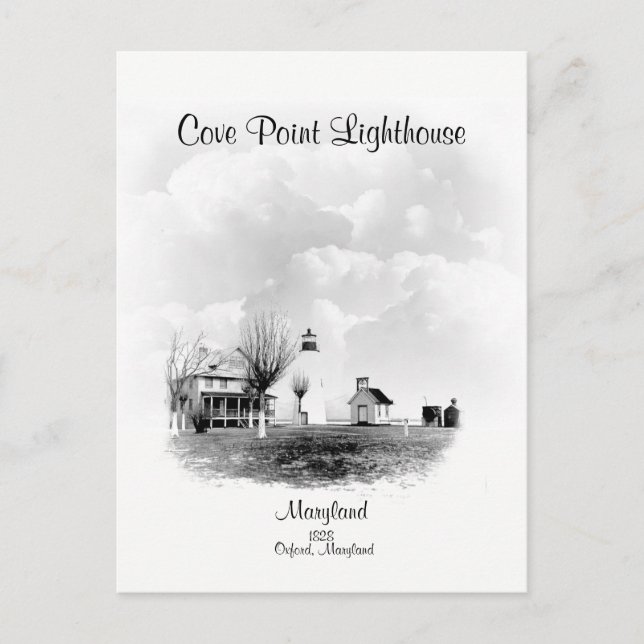 Postal Faro de Cove Point - Maryland (Anverso)