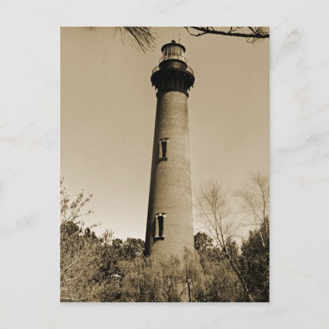 Postal Faro de Currituck (Anverso)