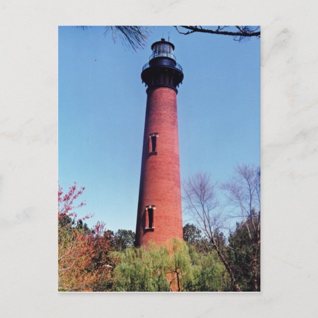 Postal Faro de Currituck (Anverso)