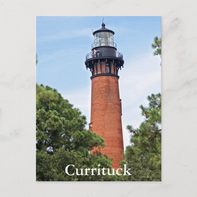 Postal Faro de Currituck (Anverso)