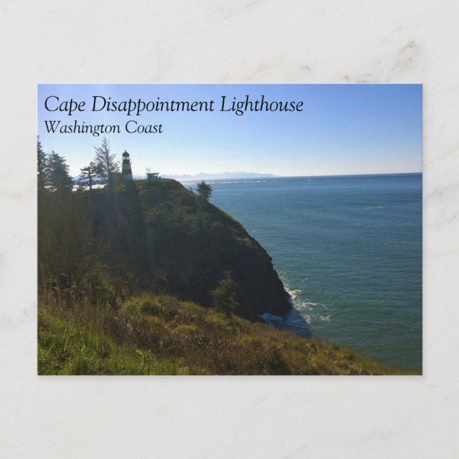 Postal Faro de decepción del Cabo, Washington (Anverso)