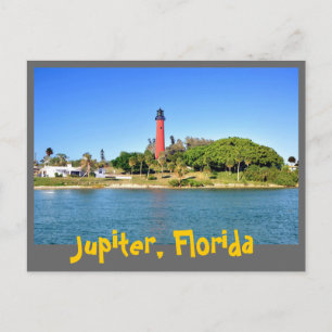 Postal Faro de entrada de Júpiter en Júpiter, Florida