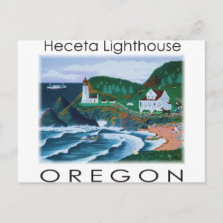 Postal Faro de Heceta